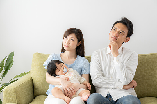 子どもと一緒の来院は迷惑をかけてしまうのでは…と思っていませんか？